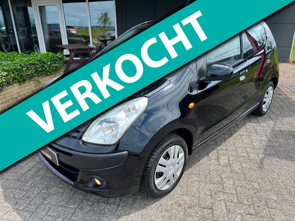 Nissan Pixo 1.0 Visia AIRCO/ELEK RAMEN 5DRS APK+NAP, Auto's, Nissan, Voorwielaandrijving, Euro 5, Stof, Gebruikt