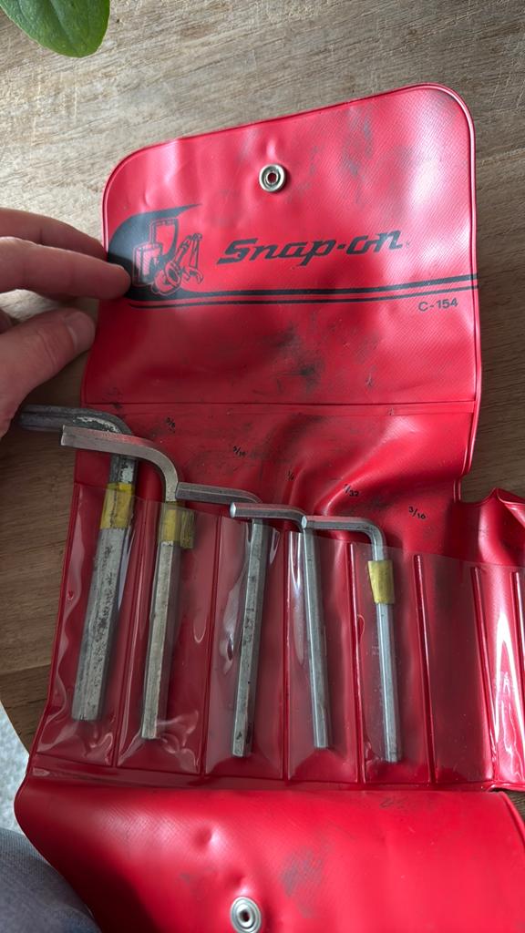 Snap-on C-154 inbusset - Compleet, Ophalen of Verzenden, Zo goed als nieuw