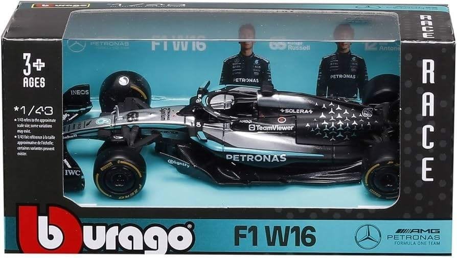 Bburago: Mercedes-AMG F1 W16 1:43, Overige merken, Auto, ., Nieuw