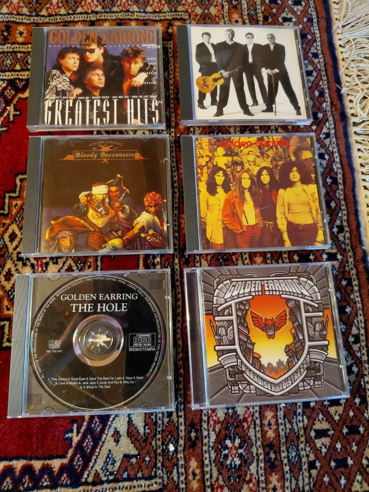 Golden Earring CD collectie (6 stuks) - Rock, Ophalen of Verzenden