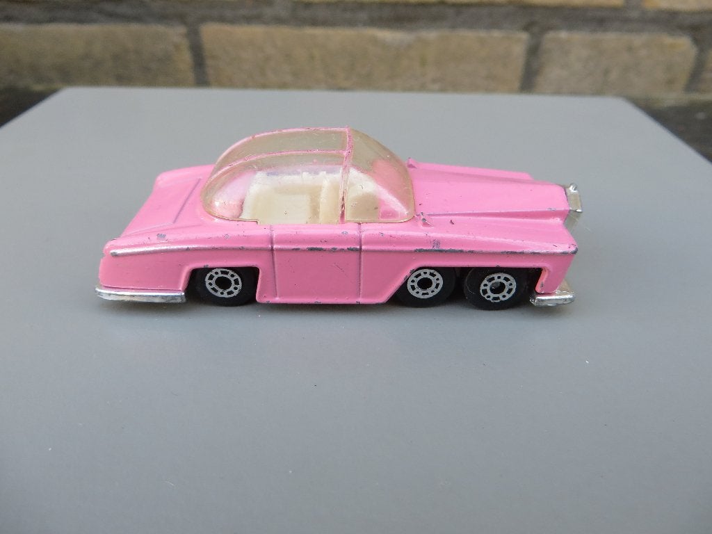 Matchbox Lady Penelope's pink Rolls Royce, Hobby en Vrije tijd, Modelauto's | Overige schalen, Ophalen of Verzenden, Gebruikt