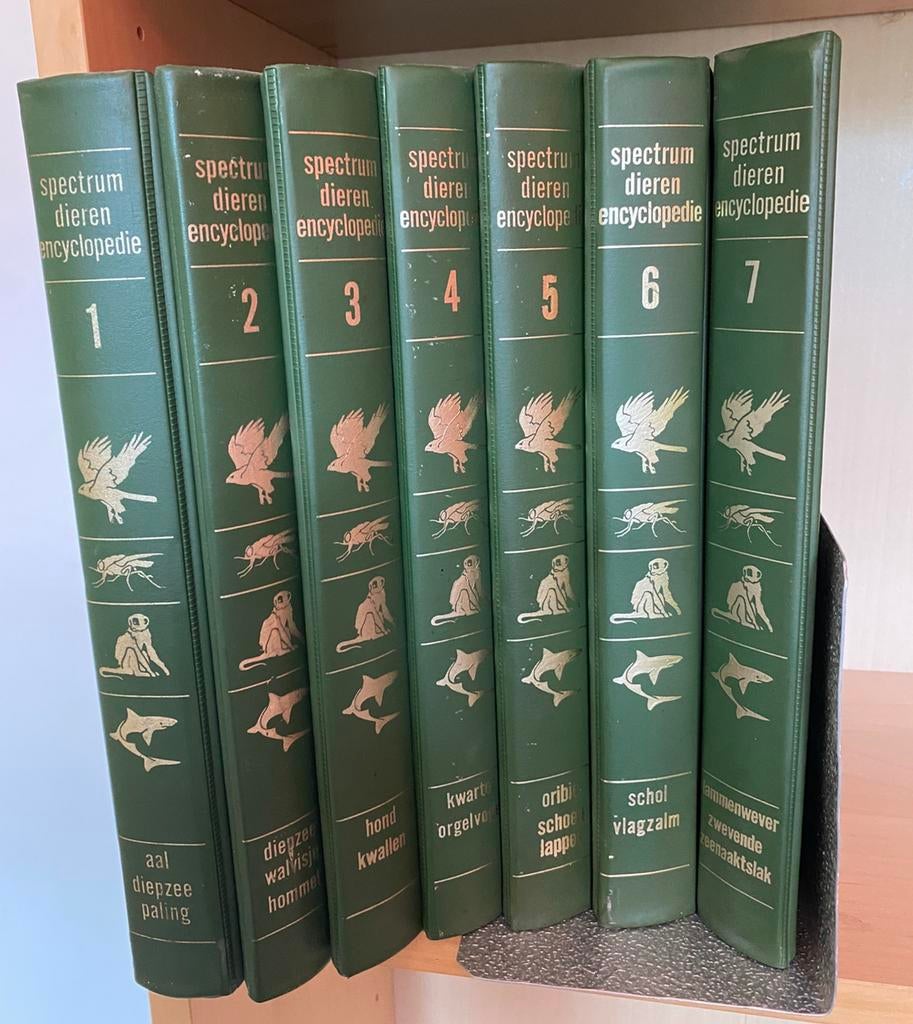 Spectrum Dieren Enceclopedie - complete serie 7 delen, Complete serie, Ophalen of Verzenden, Zo goed als nieuw, Dieren