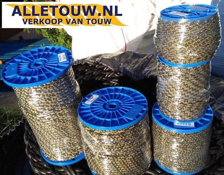 Camouflage touw gevlochten koord, Info@alletouw.nl, Nieuw, Ophalen of Verzenden, Trekwei 13