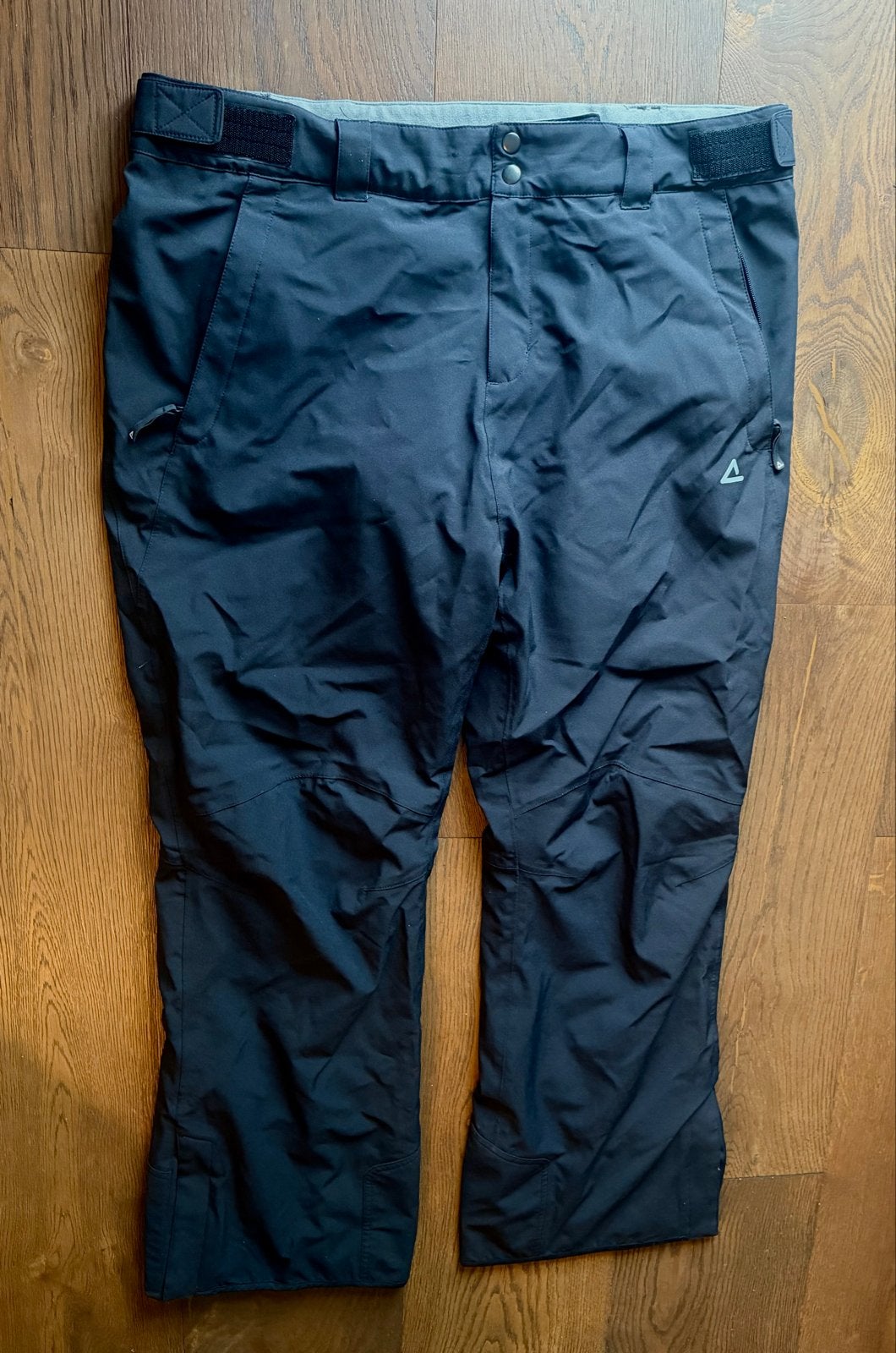 Zwarte heren skibroek met bretels - Maat 58, Ophalen of Verzenden, Zo goed als nieuw, Maat 56/58 (XL), Broek