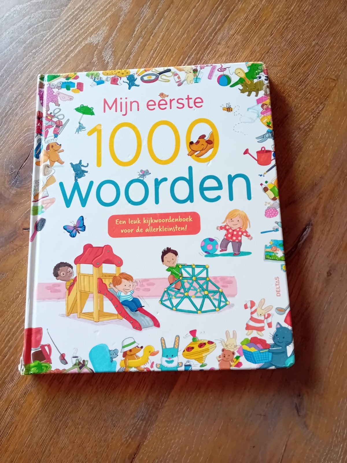 Mijn eerste 1000 woorden - Kijkwoordenboek voor kleintjes, Ophalen of Verzenden, Zo goed als nieuw, Uitklap-, Voel- of Ontdekboek