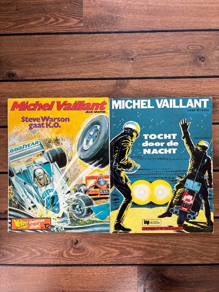 Michel Vaillant stripboeken - 2 stuks, Gelezen, Jean Graton, Ophalen of Verzenden, Meerdere stripboeken