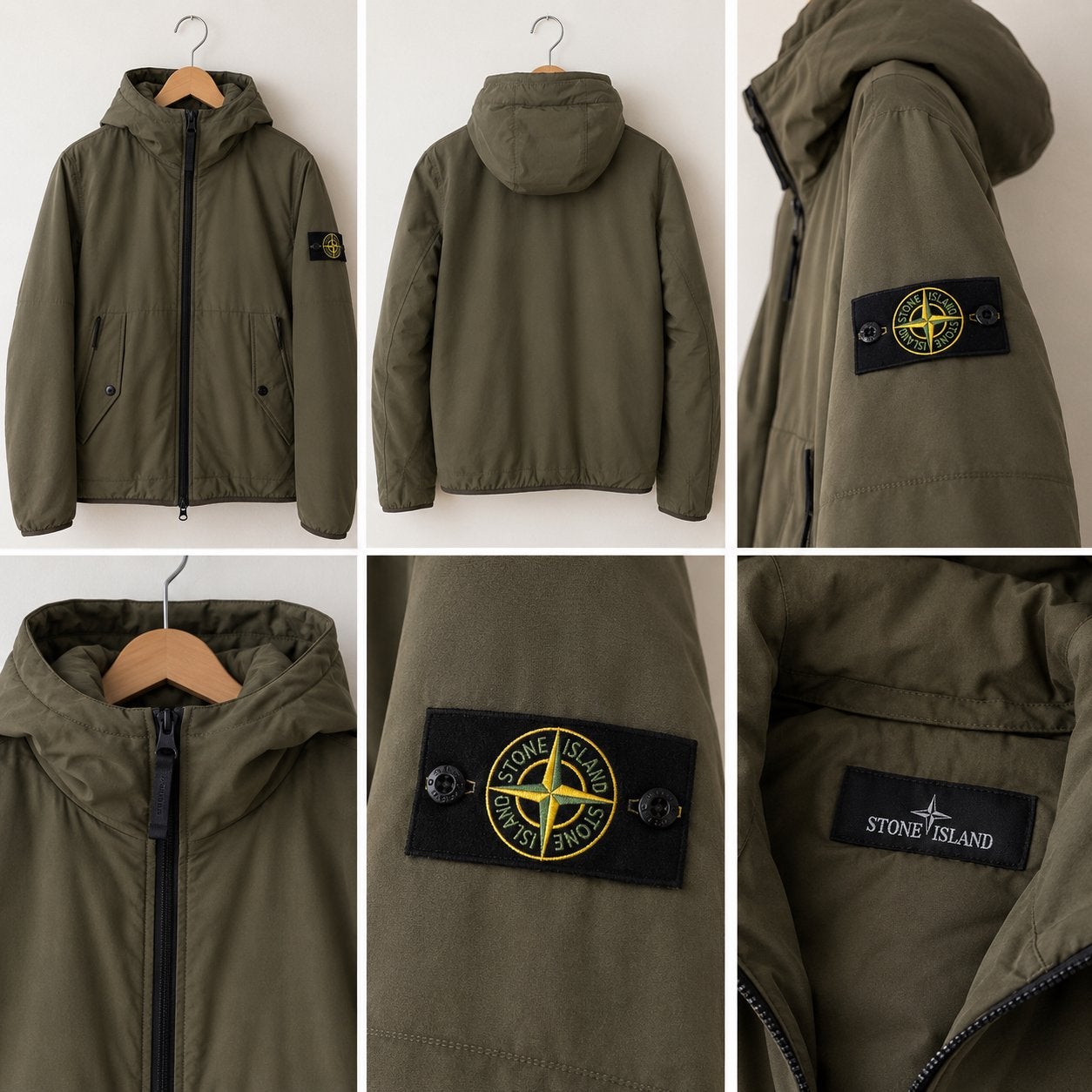 Stone island soft shell jas, Ophalen of Verzenden, Zo goed als nieuw, Maat 46 (S) of kleiner, Groen