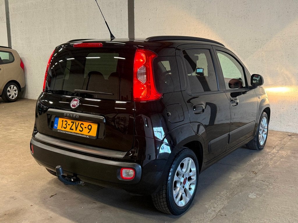 Fiat Panda 0.9 TwinAir Sempre Airco|Navi|CV|APK 06-2027 !, Auto's, Fiat, Voorwielaandrijving, Euro 5, Zwart, Panda