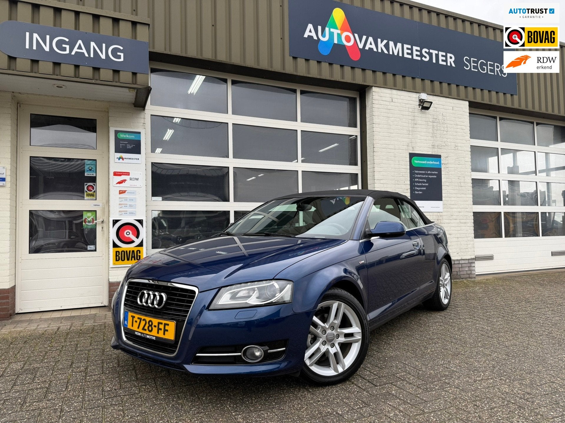 Audi A3 Cabriolet 1.2 TFSI Attraction Pro Line Business|Goed, Auto's, Audi, Voorwielaandrijving, Euro 5, Gebruikt, Zwart