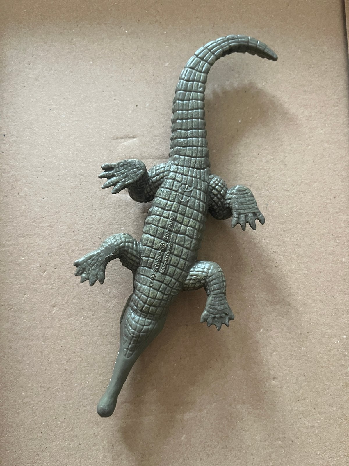 krokodil Schleich Gaviaal (14167), Ophalen, Zo goed als nieuw, Reptiel of Amfibie, Beeldje of Figuurtje