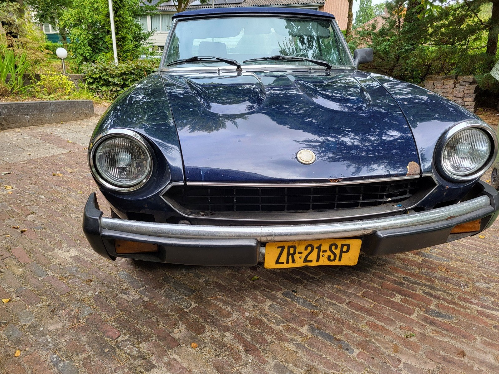 Fiat 124 Spider cs0 2000i automaat, Blauw, 1070 kg, Particulier, Geïmporteerd