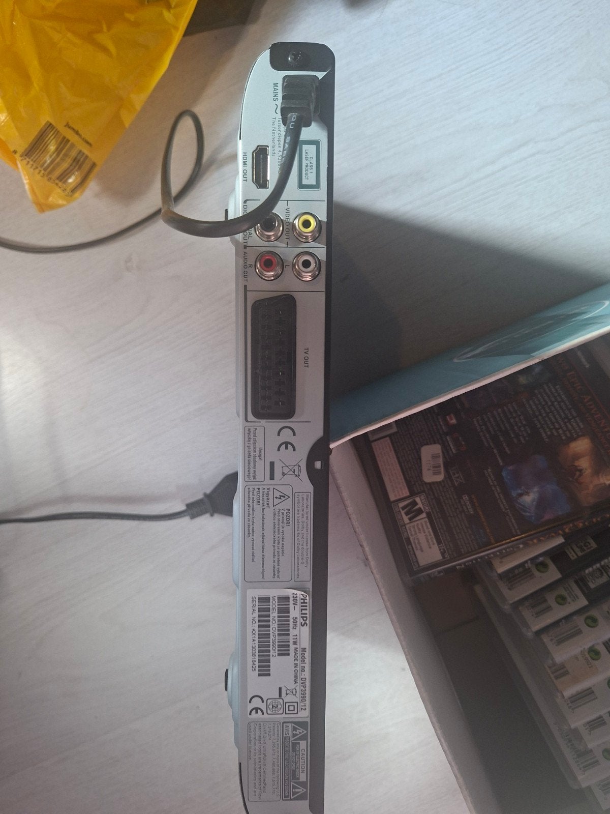 Philips DVD-speler met afstandsbediening, Audio, Tv en Foto, Ophalen of Verzenden, Zo goed als nieuw, Dvd-speler, Philips