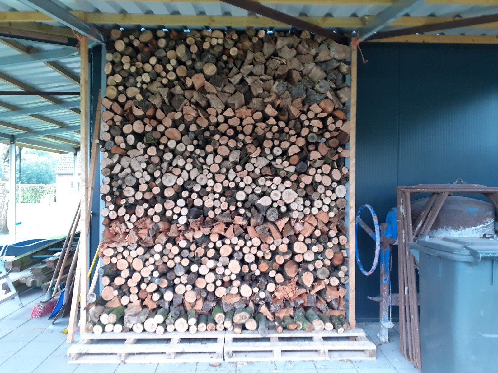 Haardhout, Tuin en Terras, Haardhout, 6 m³ of meer, Ophalen