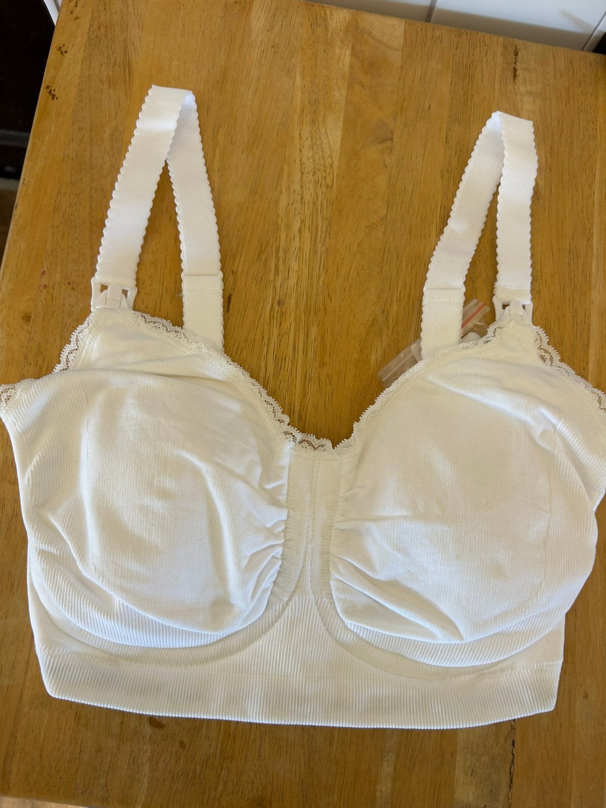 Voedingsbeha Extra Comfort wit - Carriwell, Ophalen, Wit, BH