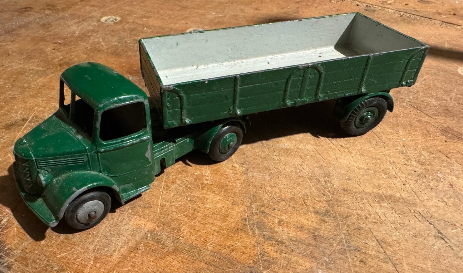 Dinky Supertoys 521 (1950) - Bedford Truck, Hobby en Vrije tijd, Ophalen of Verzenden, Gebruikt, Bus of Vrachtwagen, Dinky Toys