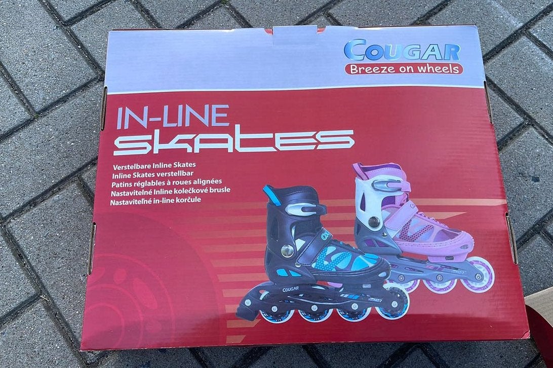 Cougar Roze inline skates maat 39-42 - Nieuw in doos, Ophalen of Verzenden, Nieuw, Overige typen, Overige merken