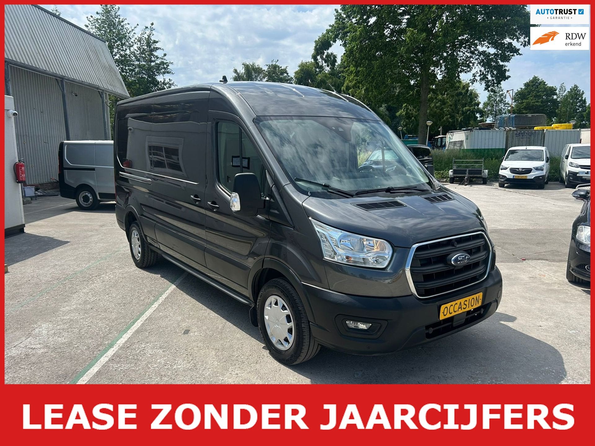 Ford Transit 350 2.0 TDCI L3H2 Limited navi cruise trekhaak, 4 cilinders, 129 pk, Origineel Nederlands, Bedrijf