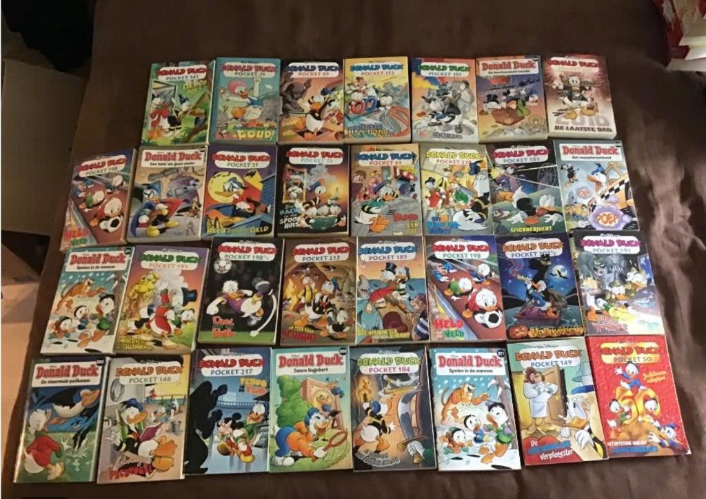 90 diverse Donald Duck pockets, Boeken, Meerdere stripboeken, Ophalen of Verzenden, Gelezen