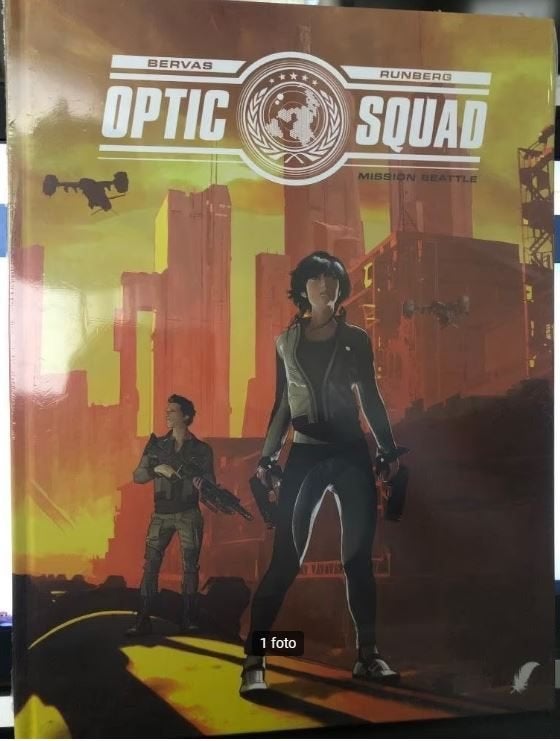 Mission seattle optic squad c12, Eén stripboek, Ophalen of Verzenden, Zo goed als nieuw