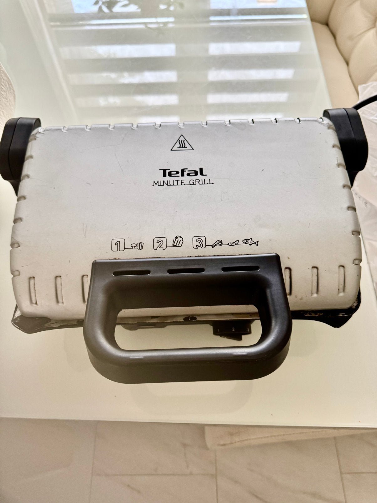 Tefal Minute Grill - Compacte Tafelgrill, Ophalen, Gebruikt, Tafelgrill