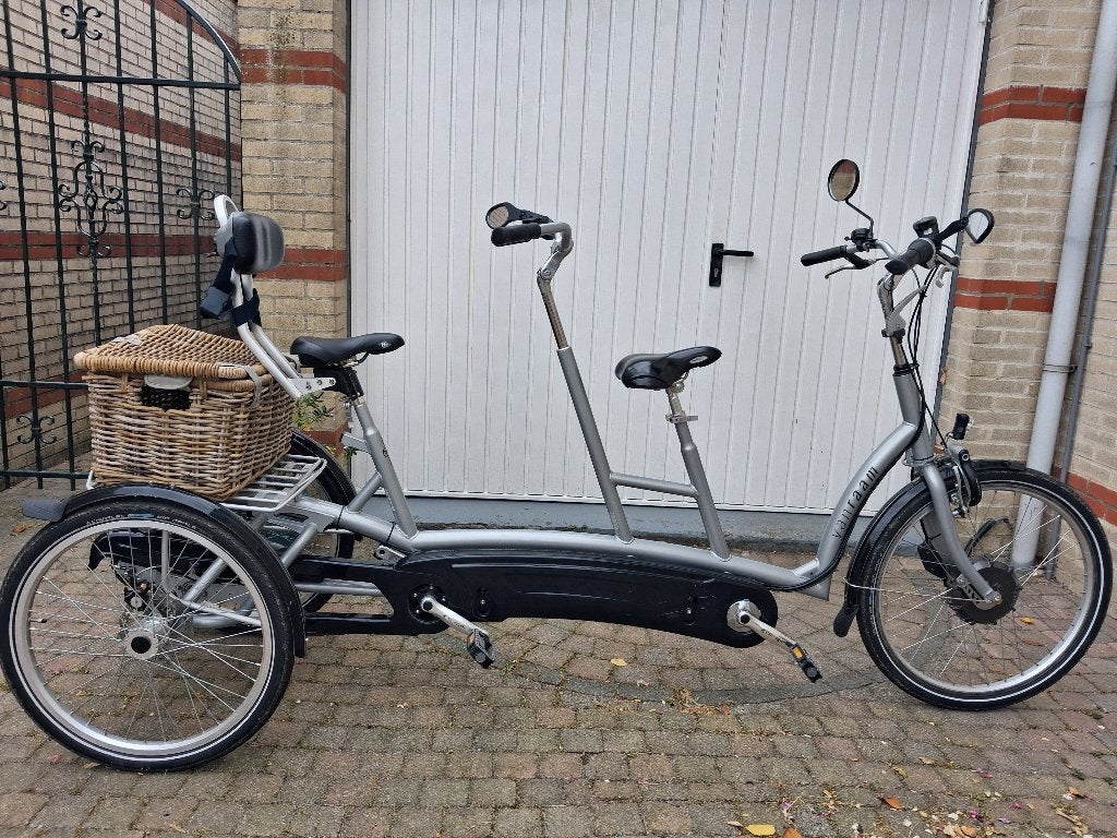 Van Raam Twinny Plus drie wiel tandem, Fietsen en Brommers, Fietsen | Tandems, Ophalen, Minder dan 10 versnellingen, Gebruikt