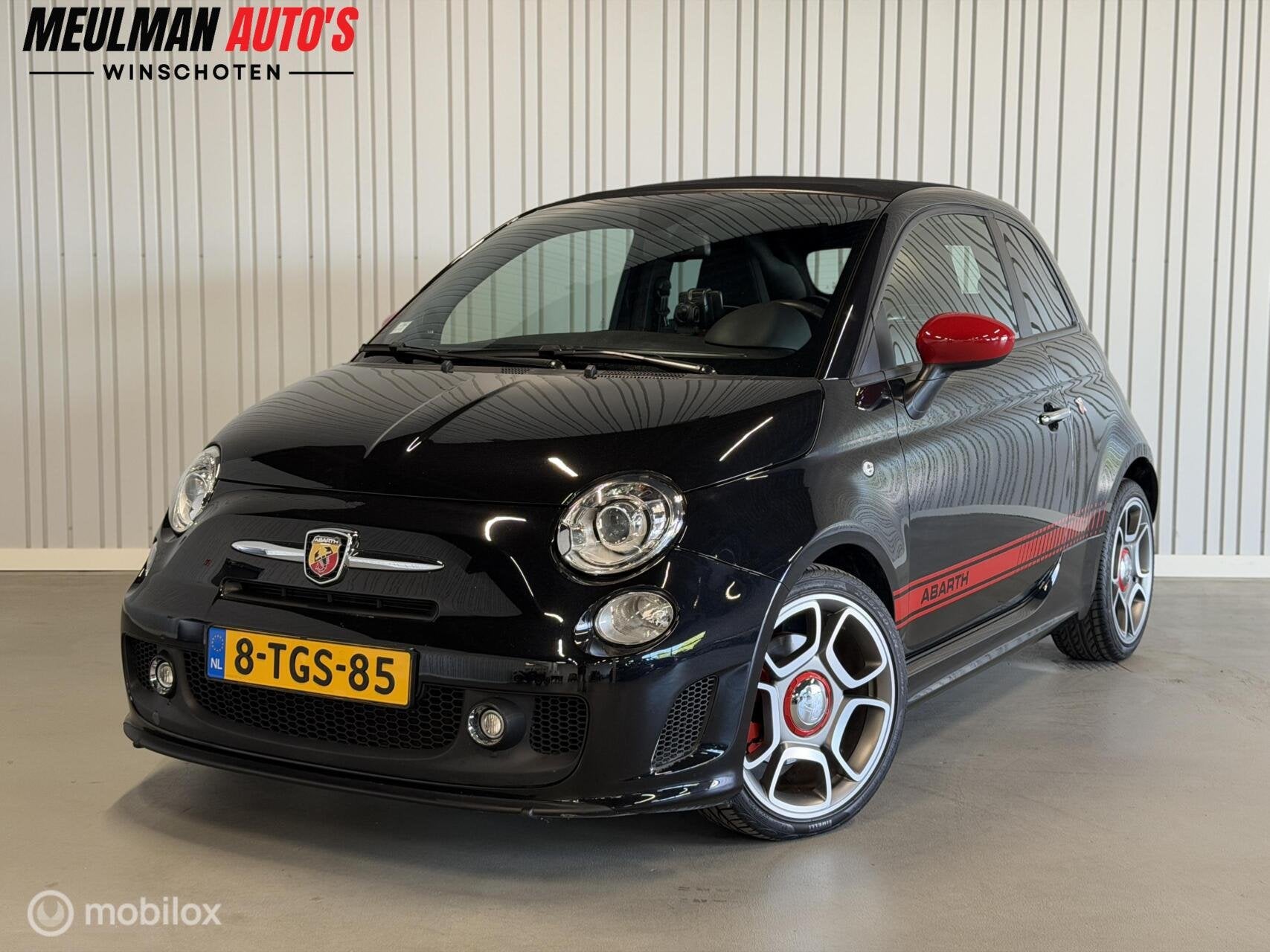 Fiat 500 C 1.4 T-Jet Abarth Scorpione, Auto's, Voorwielaandrijving, Euro 5, Gebruikt, 4 cilinders