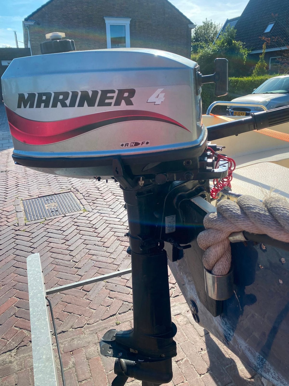 Mariner 4 pk buitenboordmotor, Ophalen of Verzenden, Zo goed als nieuw