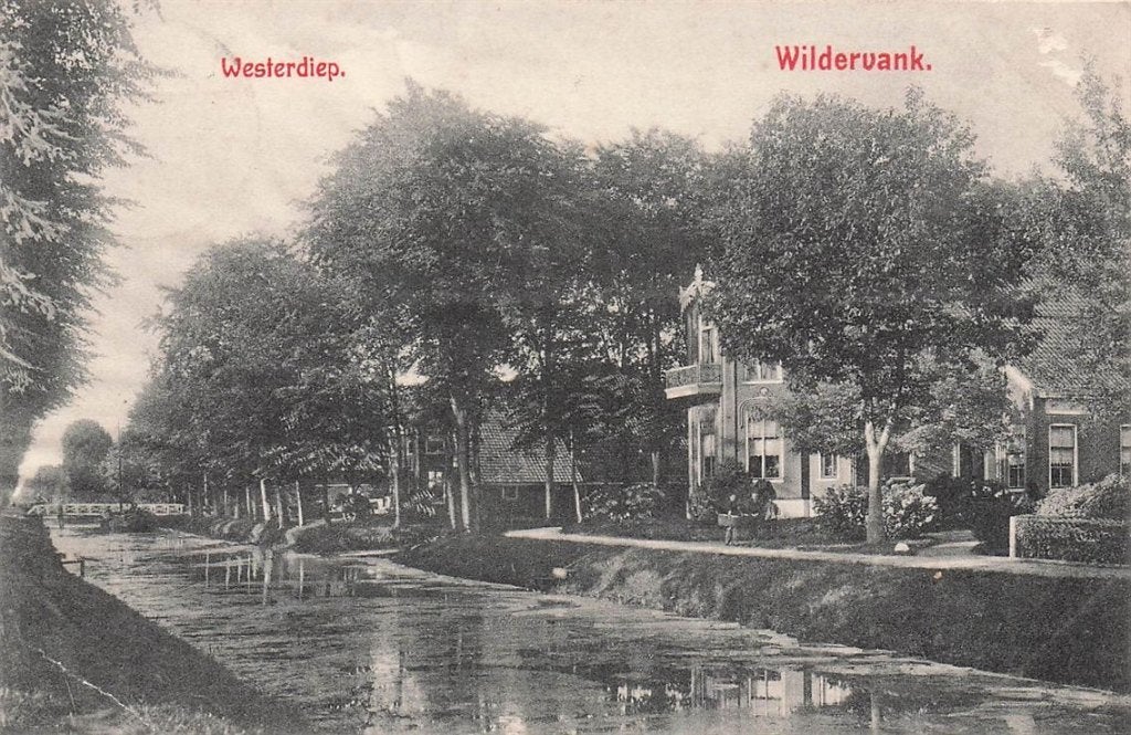 702-427-047 Westerdiep Wildervank, Verzamelen, Ophalen of Verzenden, Voor 1920, Groningen