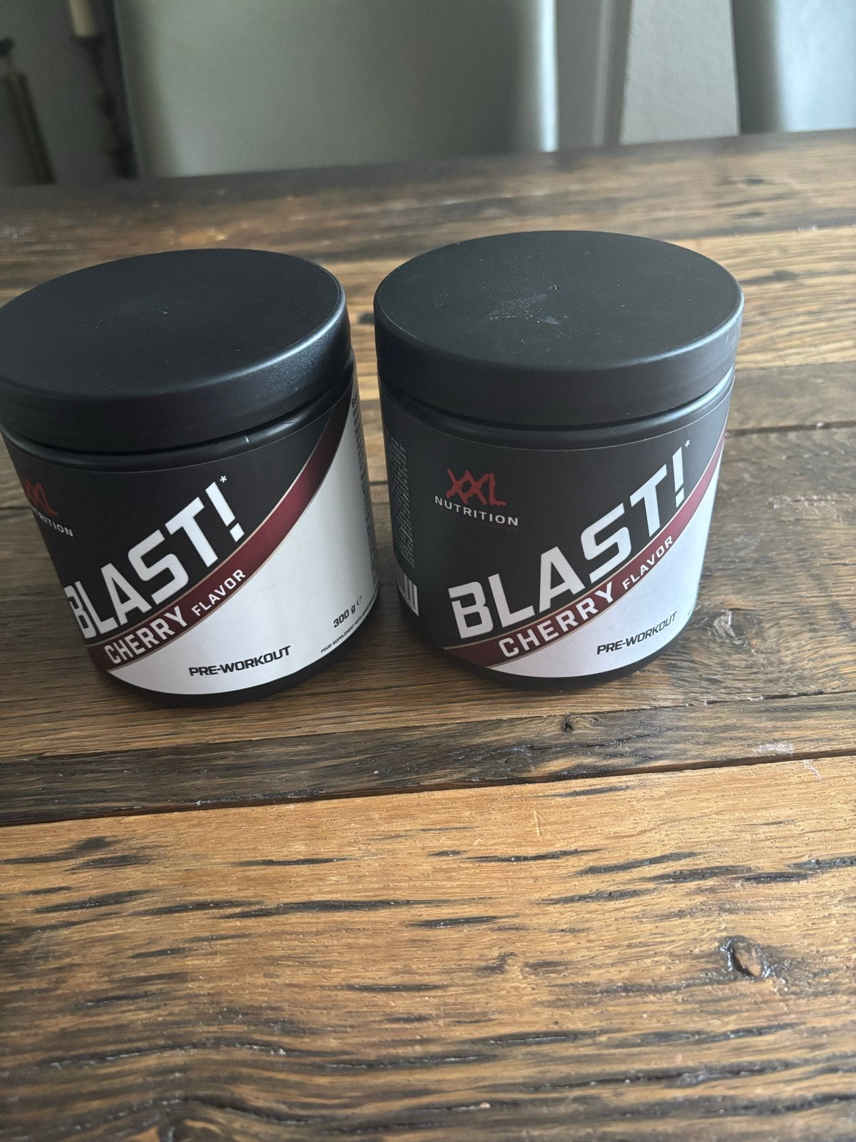 XXL Nutrition Blast! Pre-Workout Cherry flavor (2 stuks), Ophalen, Nieuw, Poeder of Drank