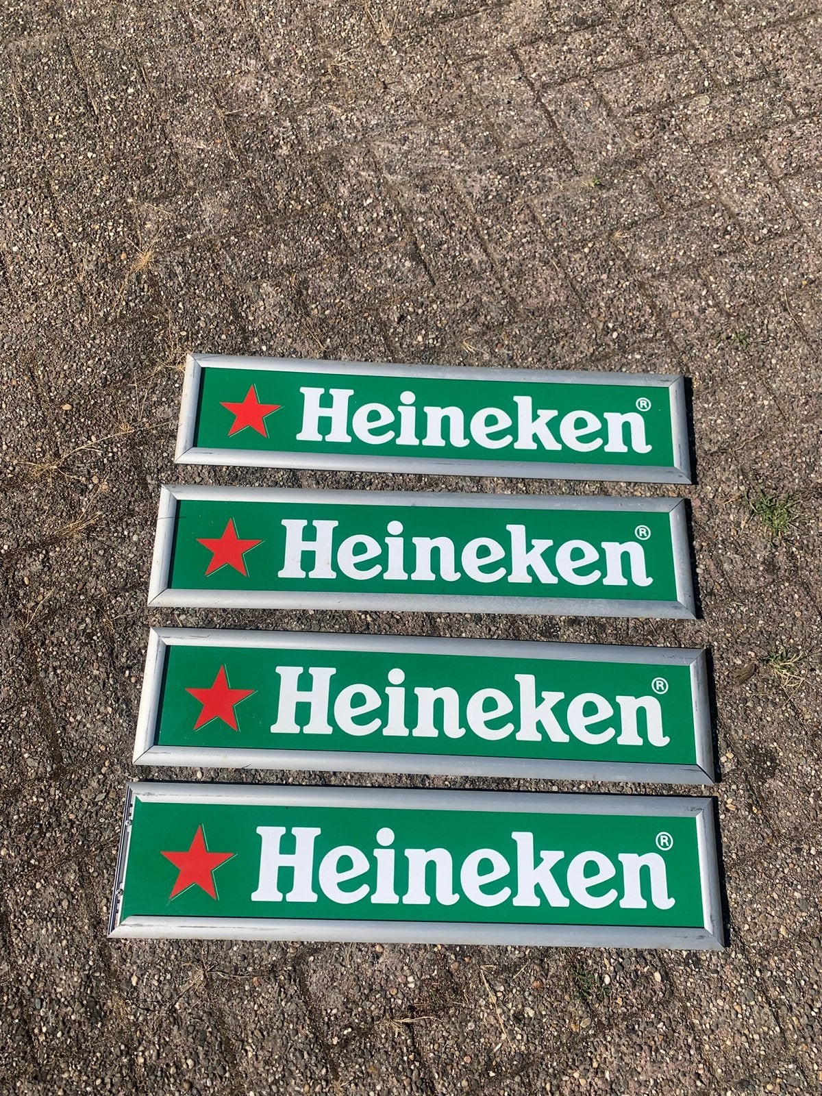 Heineken bordjes, Auto diversen, Autostickers, Ophalen