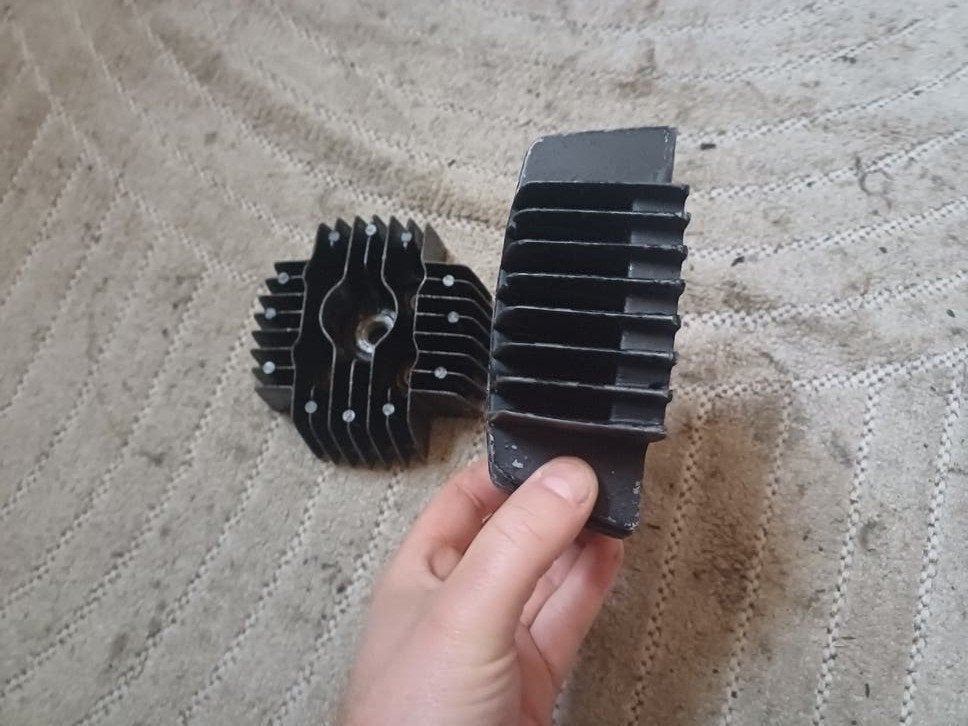 2x de zelfde puch maxi kop origineel puch, Ophalen of Verzenden, Gebruikt