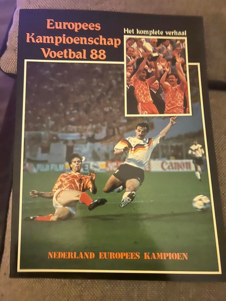 Europees Kampioenschap Vortbal1988 Complete verhaal, Ophalen of Verzenden, Zo goed als nieuw, Balsport