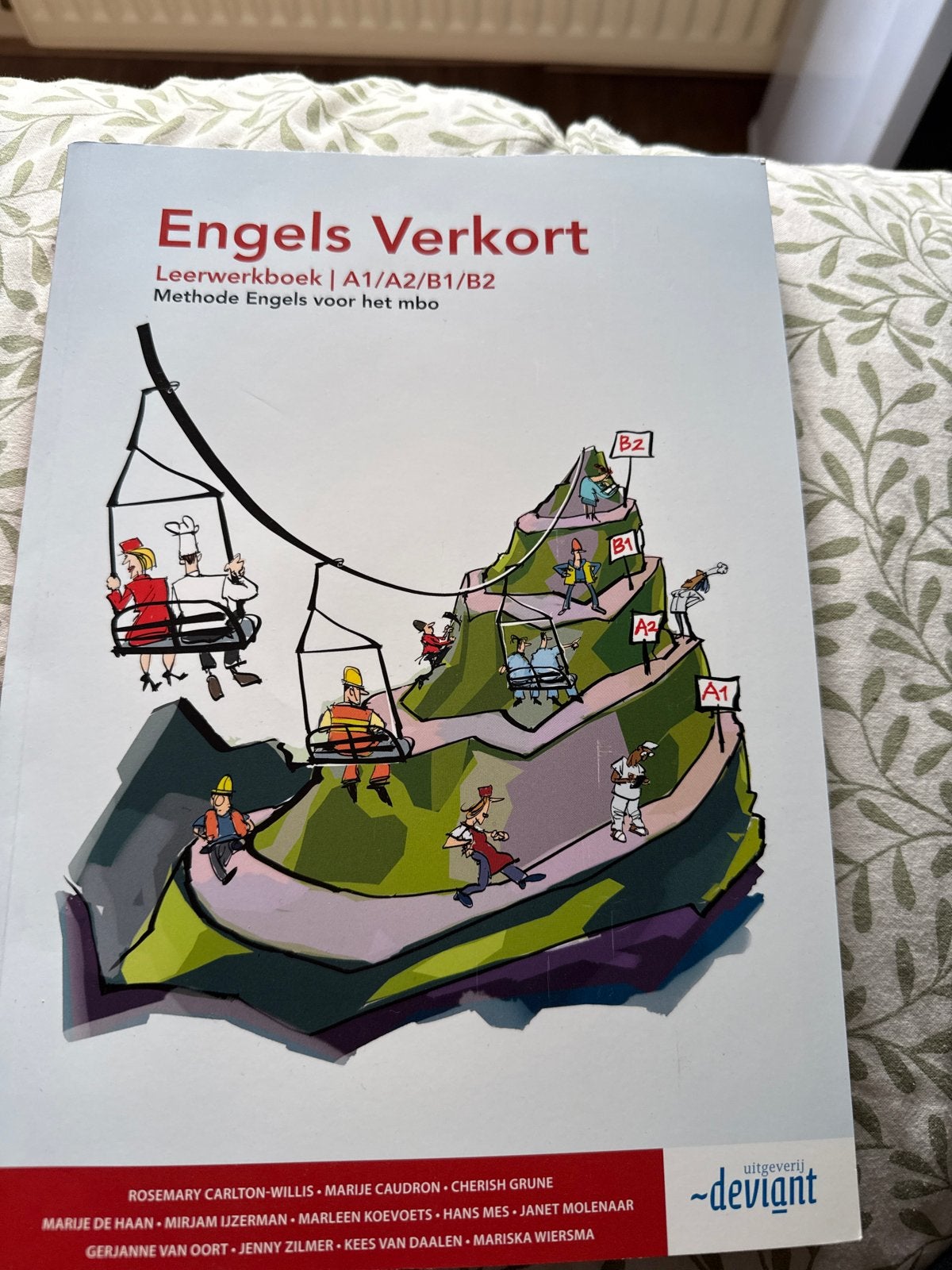Leerwerkboek Engels Verkort A1/A2/B1/B2 - Methode mbo, Boeken, Ophalen of Verzenden, Zo goed als nieuw, Non-fictie