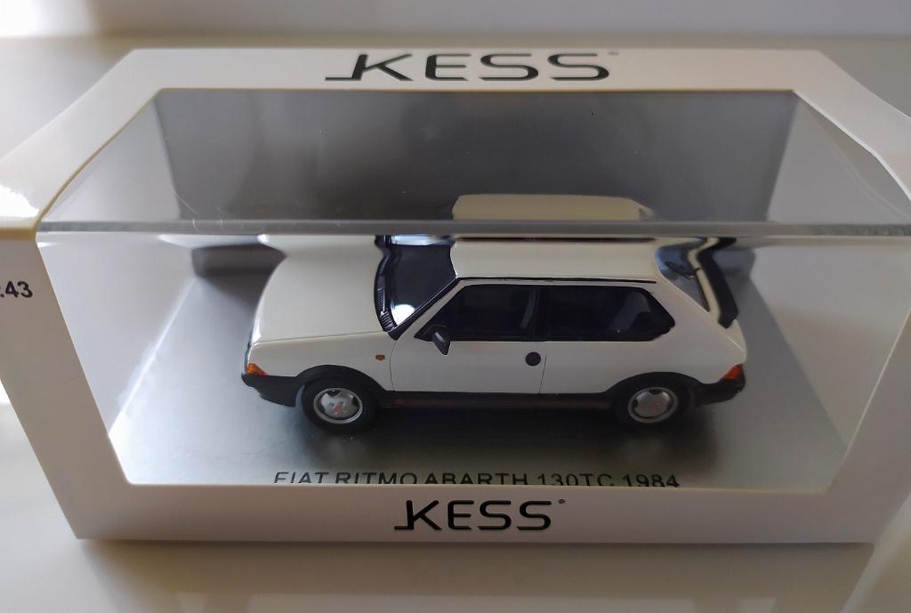 Fiat Ritmo Abarth 130TC Wit, 1 vd slechts 42 Wereld W 1:43, Ophalen of Verzenden, Nieuw, Auto, Overige merken