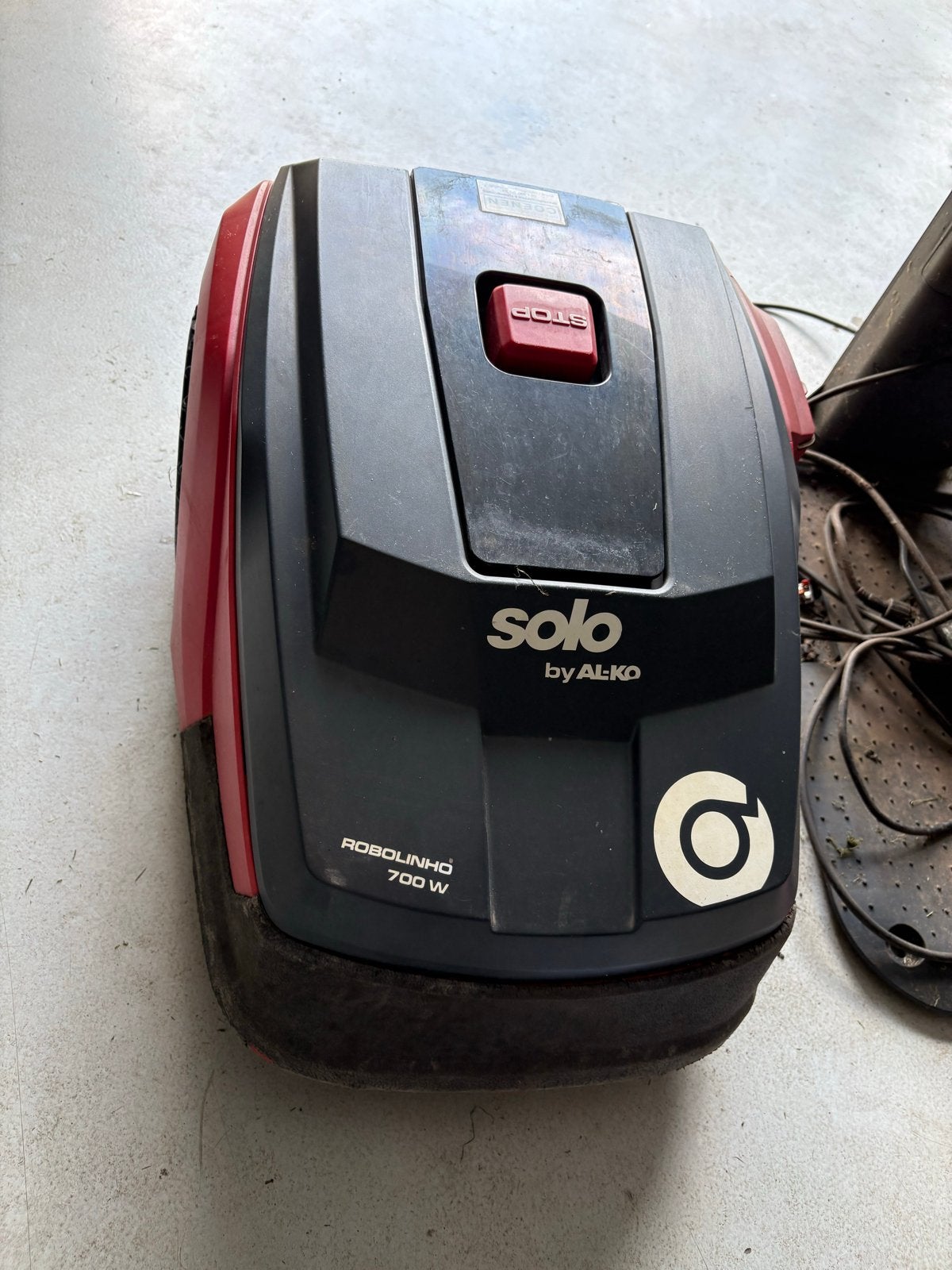 Robotmaaier: Solo by AL-KO Robolinho 700 W, Ophalen, Gebruikt, Meer dan 25 cm, Bestuurbaar via app