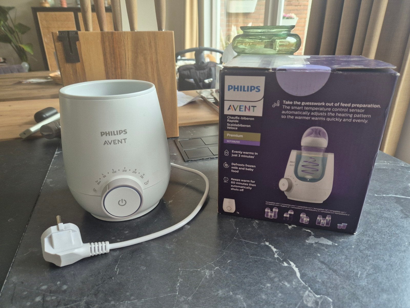 Philips Avent flessenwarmer - Zo goed als nieuw, Ophalen, Zo goed als nieuw