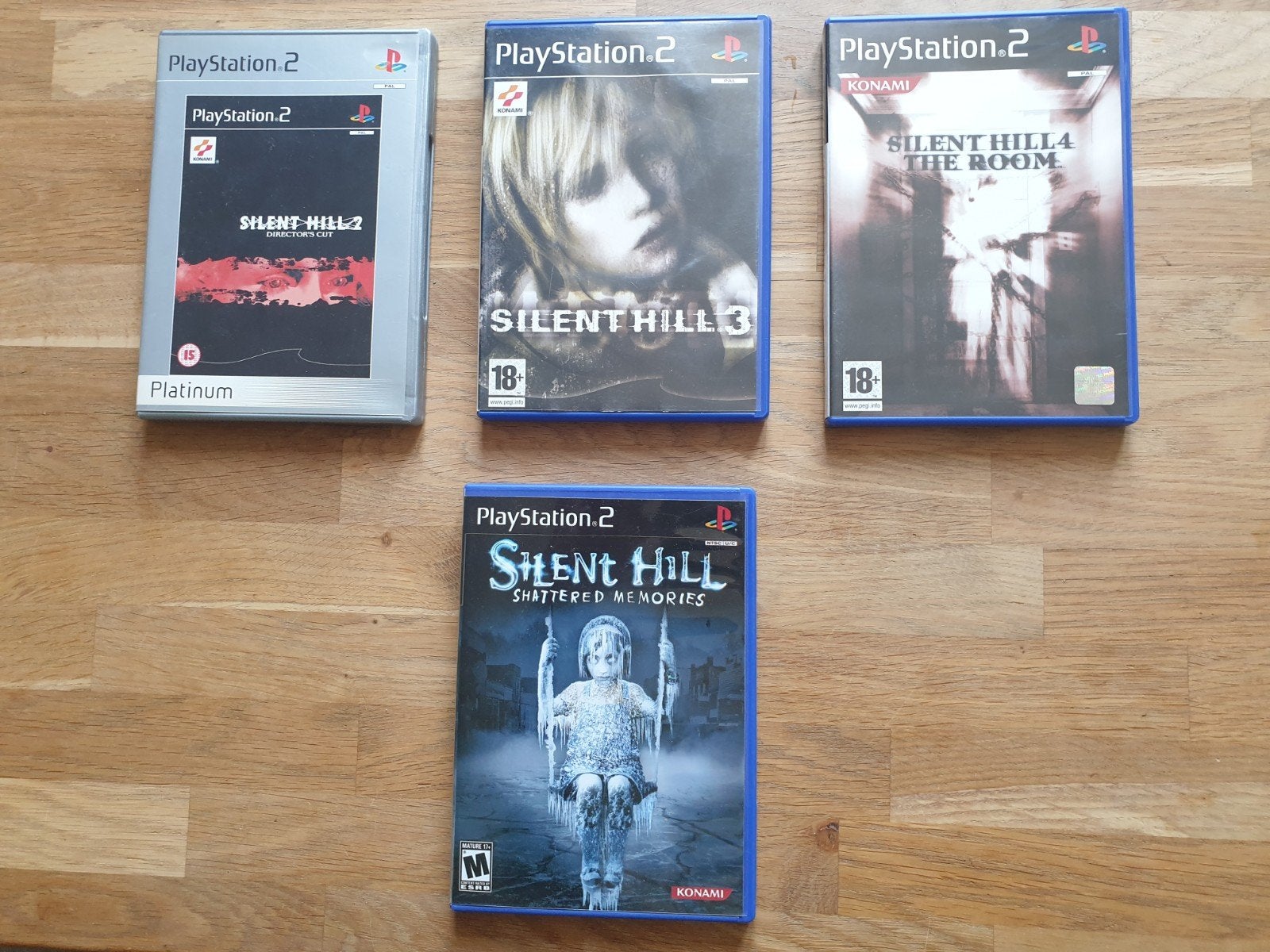 Silent Hill Collectie (2, 3, 4, Shattered Memories) PS2, Spelcomputers en Games, Games | Sony PlayStation 2, Ophalen of Verzenden