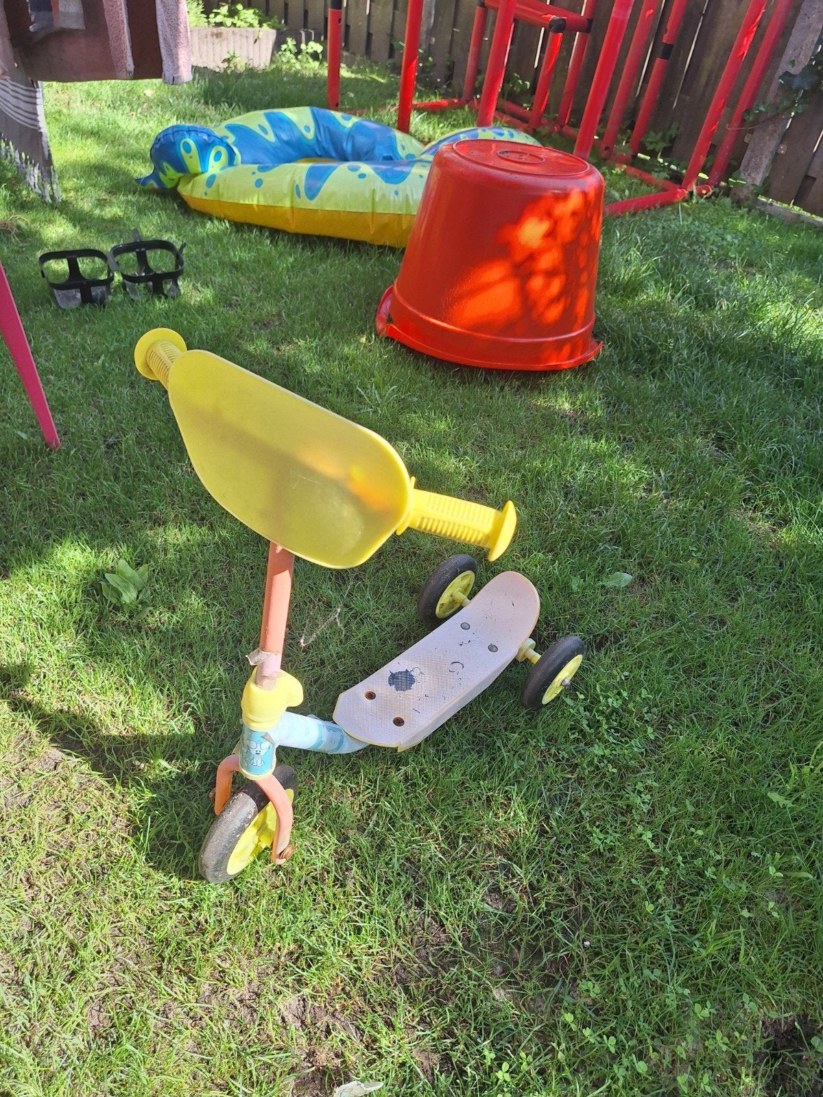Leuk peuter stepje - Ideaal voor op de camping!, Fietsen en Brommers, Steps, Ophalen, Gebruikt, Gewone step
