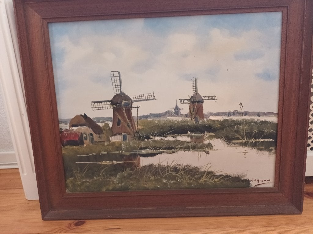 Schilderij, Antiek en Kunst, Kunst | Schilderijen | Klassiek, Ophalen, Doek, Olieverf, Klassiek