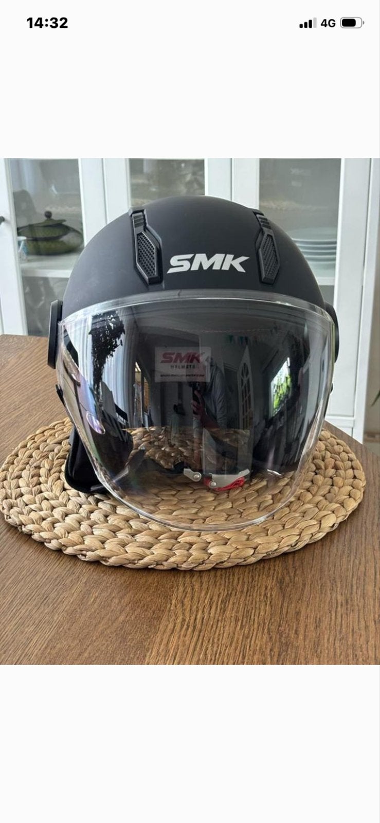 Nieuwe SMK Jethelm - Maat XXL, Motoren, Heren, Jethelm, Nieuw zonder kaartje, XXL