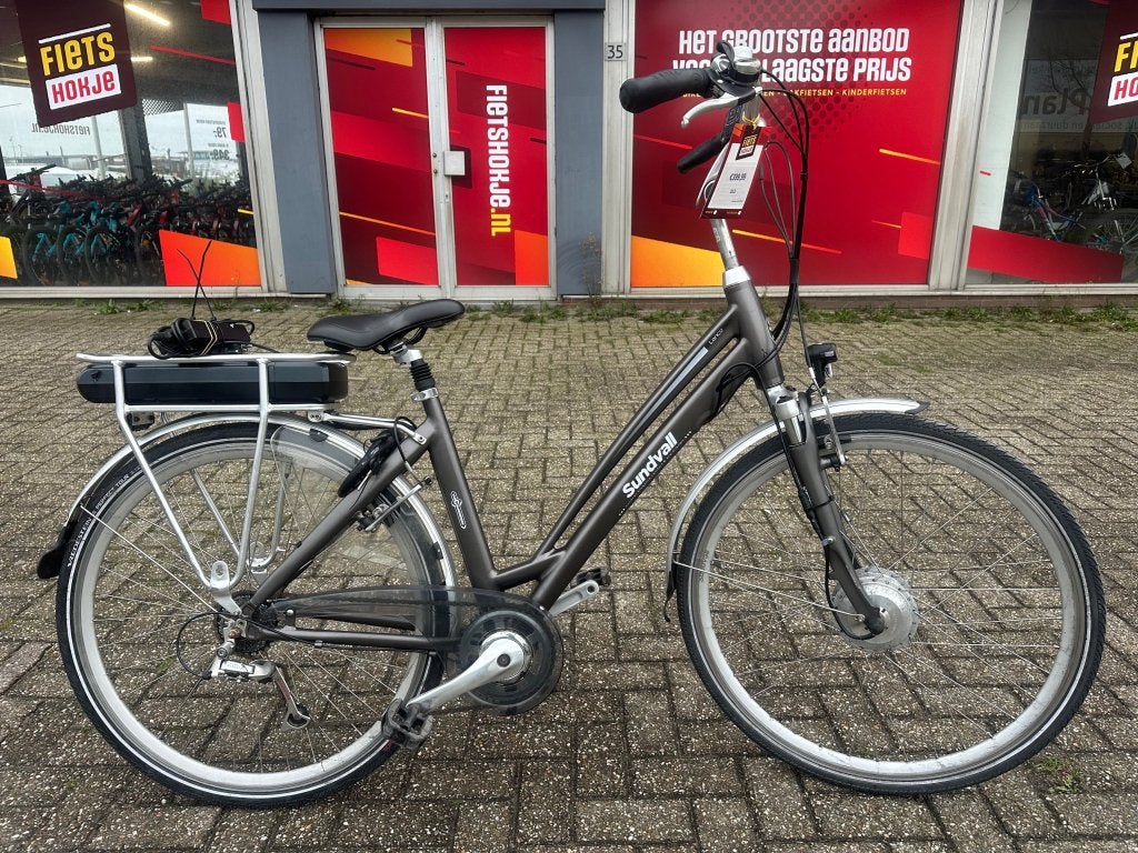 Fietshokje Beverwijk: Sunvall Lanco elektrische damesfiets, Niet ingevuld, Niet ingevuld, Ophalen of Verzenden, Zo goed als nieuw