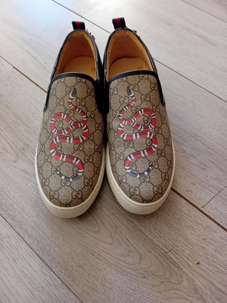 Gucci Snake Sneakers Maat 44, Ophalen of Verzenden