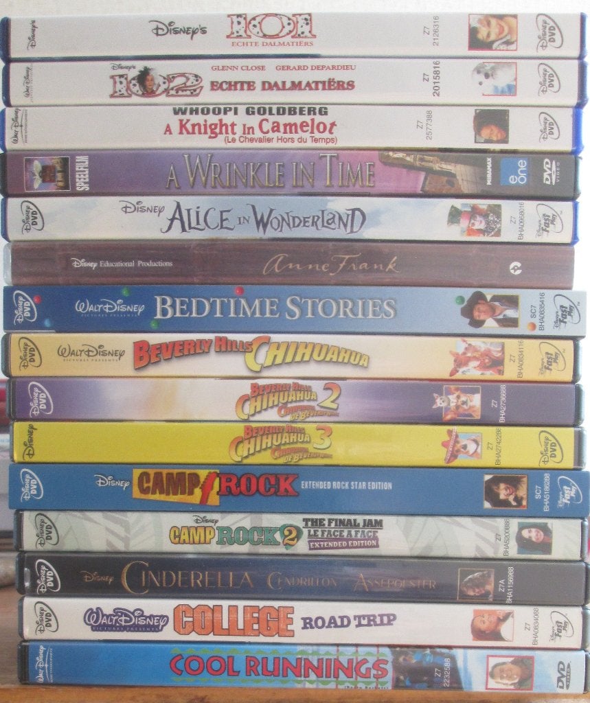 Originele Disney DVD FILMS, Ophalen, Overige figuren, Zo goed als nieuw, Overige typen