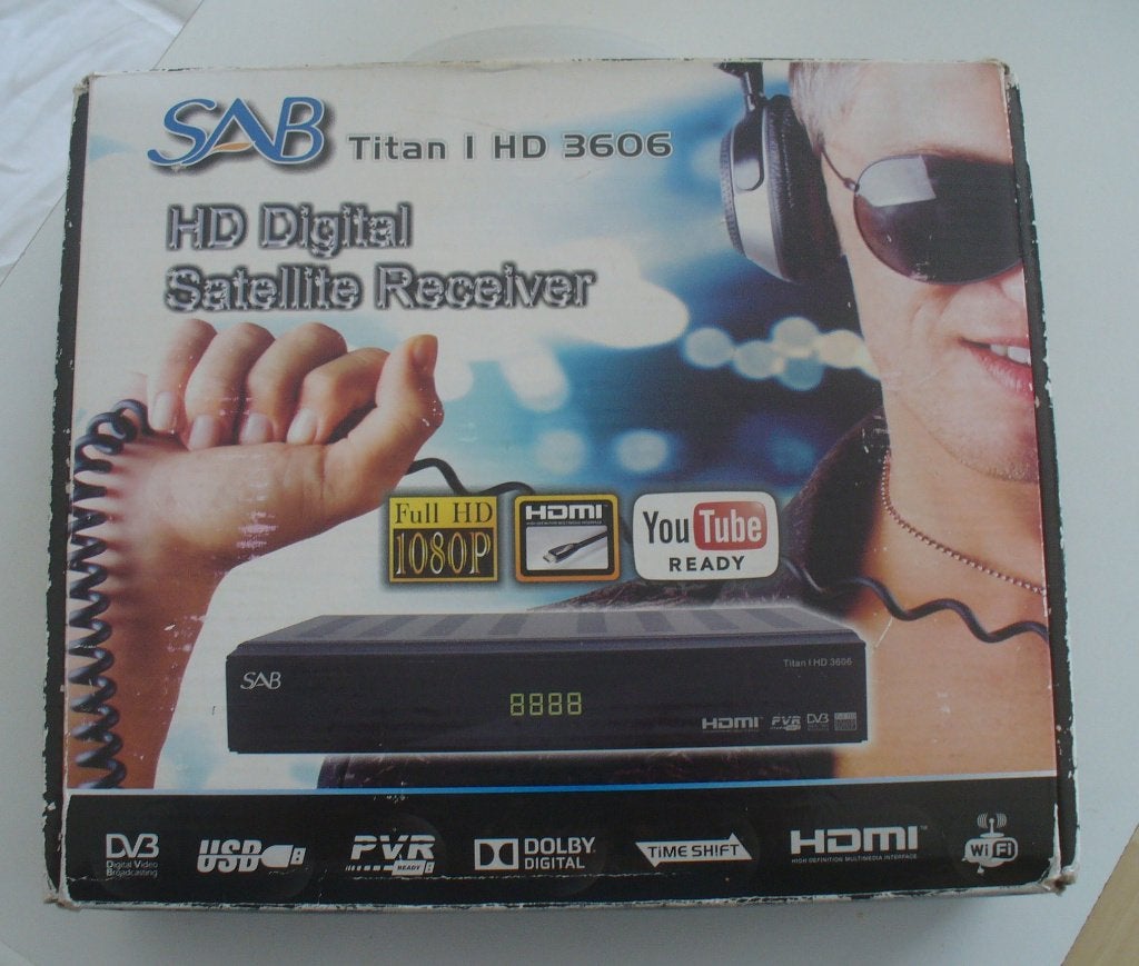 SAB sataliet ontvanger, Ophalen, Zo goed als nieuw, (Schotel)antenne-accessoires, Overige merken