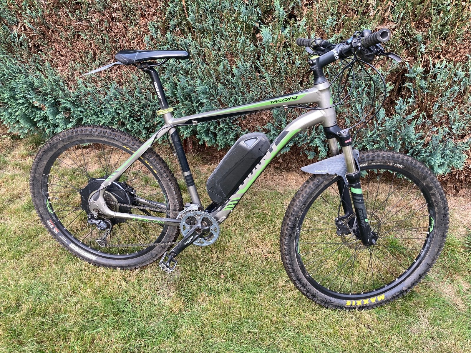 T.E.A.B. Giant Talon E+ 2016 elektrische mountainbike, Ophalen, Gebruikt, Giant, 55 tot 59 cm