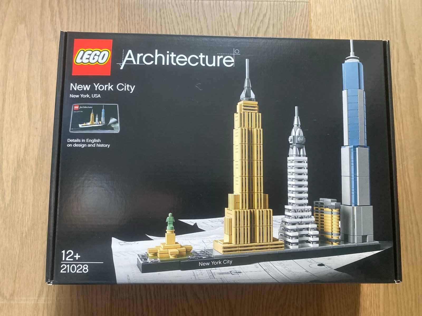 LEGO Architecture 21028 New York City Skyline - Utrecht, Ophalen of Verzenden, Nieuw, Overige merken