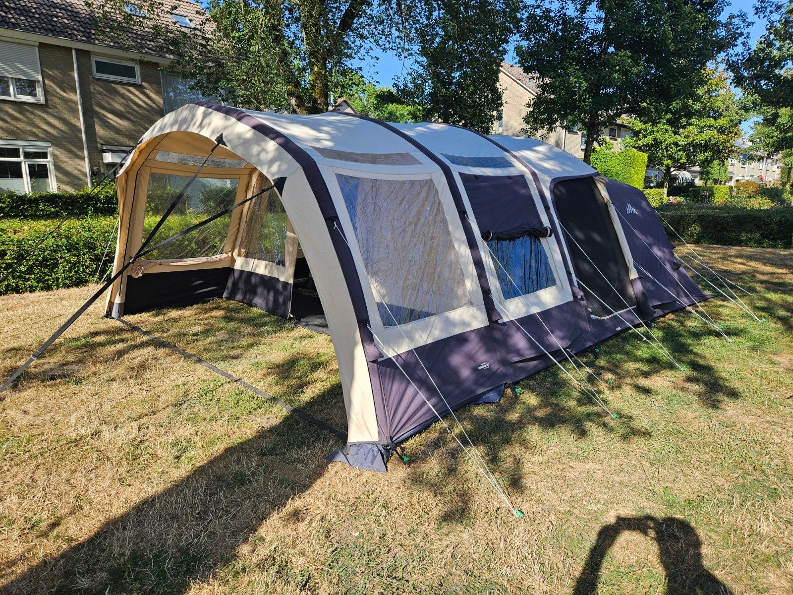 Obelink Florence XL TC Easy Air 6-persoons tunneltent, Caravans en Kamperen, Tenten, Ophalen, Gebruikt, Tot en met 6