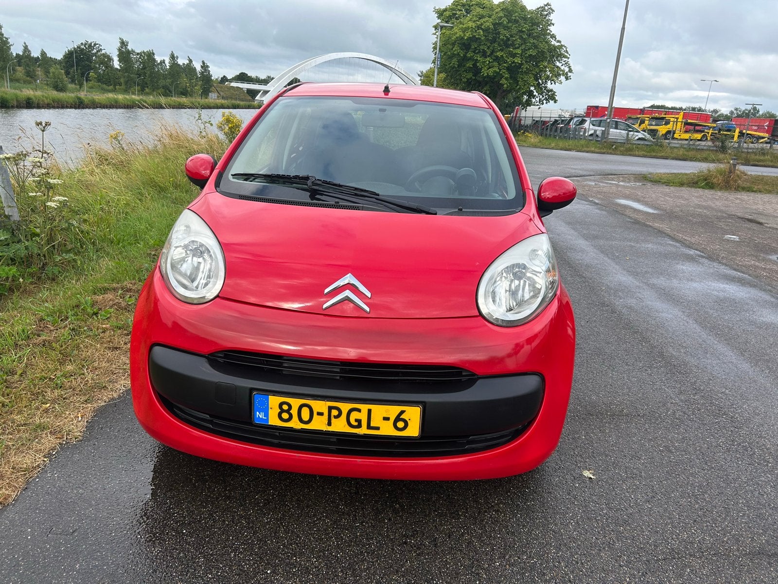 Citroën C1 1.0 5-DRS Sensodrive 2008 Rood, 4 stoelen, C1, 68 pk, Bedrijf