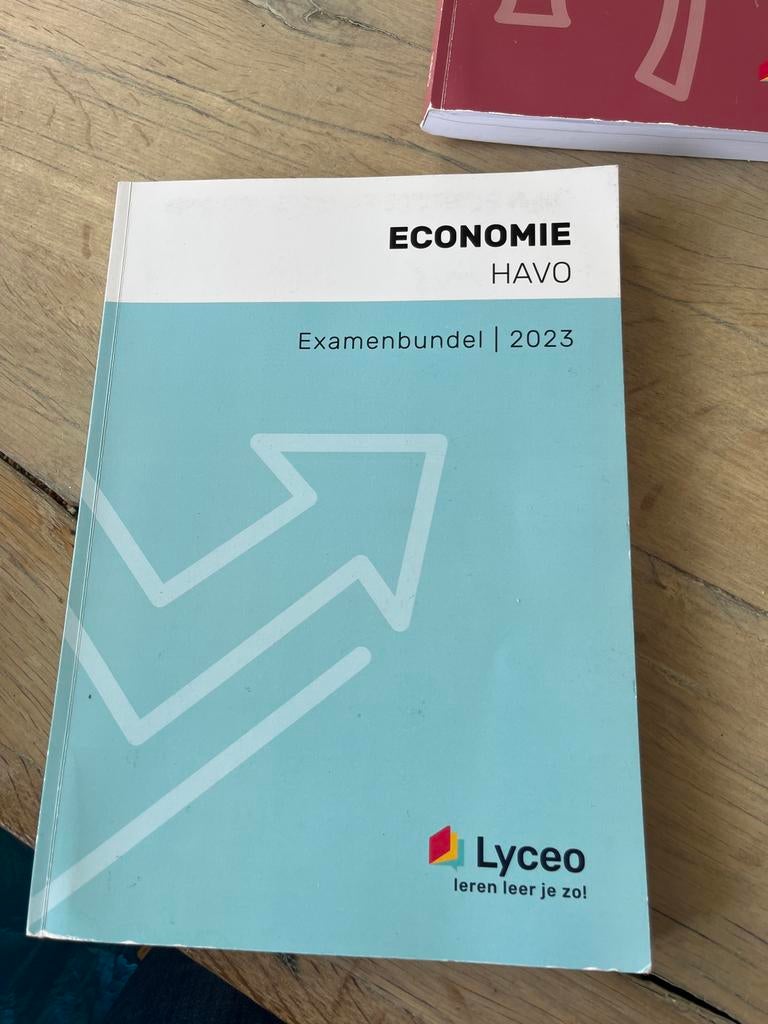 Examenbundel Economie HAVO 2023 - Lyceo, Ophalen of Verzenden, Gamma, Zo goed als nieuw, HBO