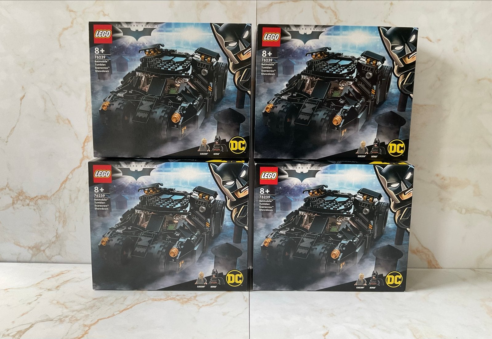 4x LEGO 76239 Batman Batmobile Tumbler: Scarecrow Showdown, Ophalen of Verzenden, Nieuw, Overige merken